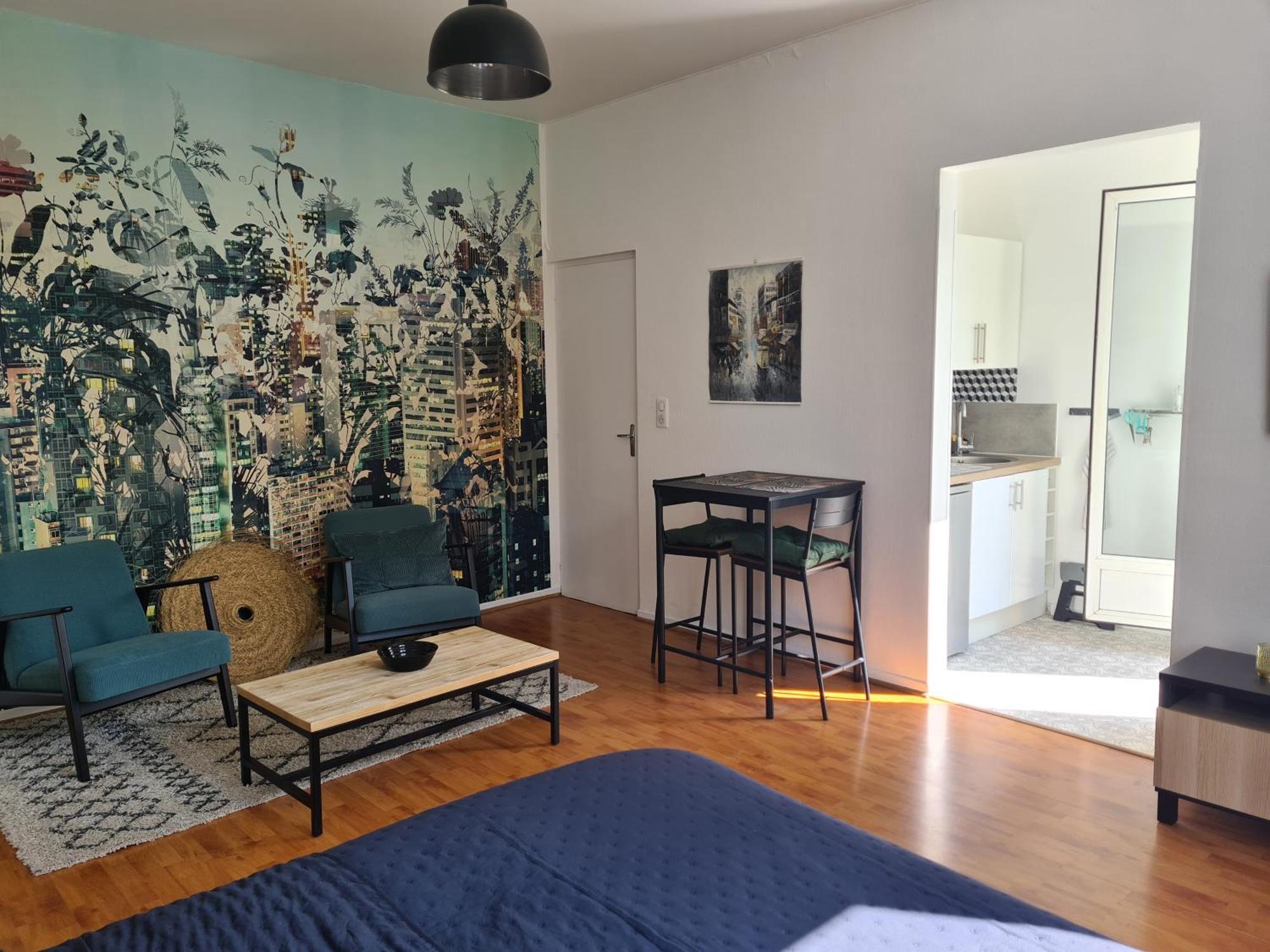 Studio Avec Terrasse Et Place De Parking 툴루즈 외부 사진